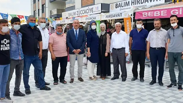 Meram'da vatandaş  buluşmaları sürüyor