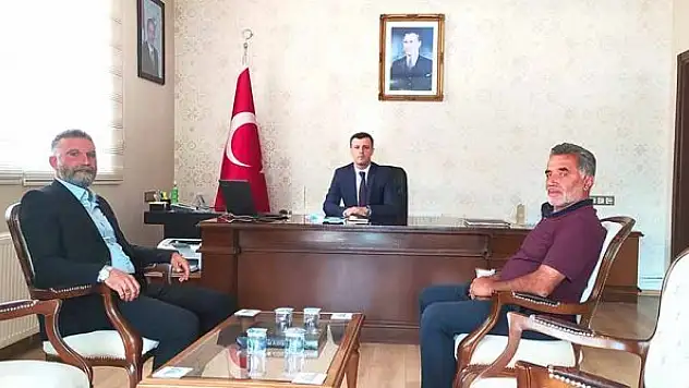 Derbent kaymakamı  göreve başladı