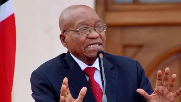 Güney Afrika'nın eski Cumhurbaşkanı Zuma gözaltında