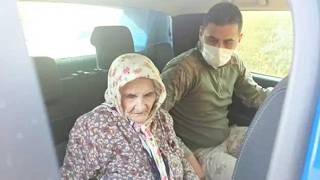 Kaybolan yaşlı kadın bulundu