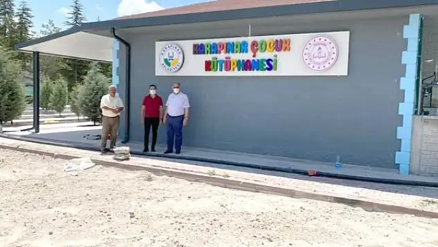 Karapınar'a çocuk  kütüphanesi yapılıyor