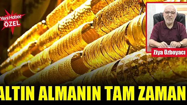 Altın almanın tam zamanı