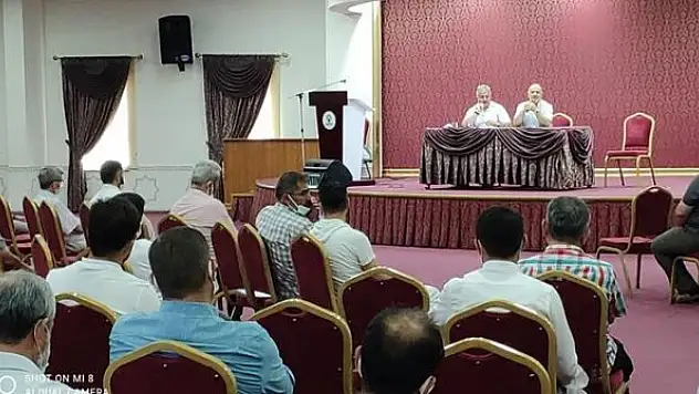 Temmuz ayı mutat toplantısı yapıldı