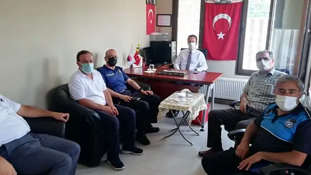 Selçuklu'da güvenlik  toplantısı yapıldı