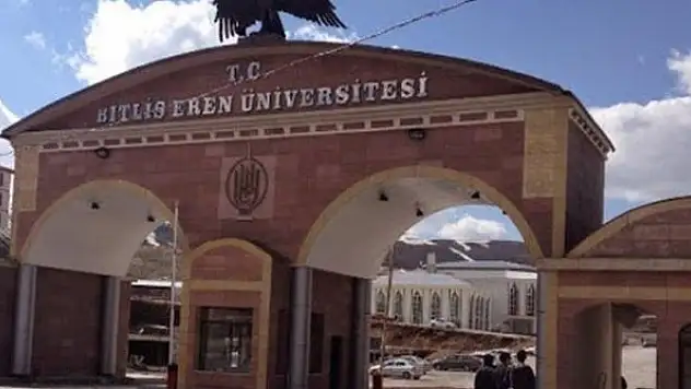 Bitlis Eren Üniversitesi 5 öğretim görevlisi alacak