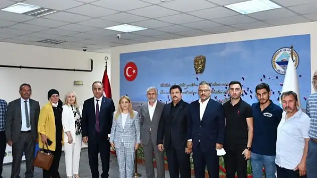 MHP heyetinden  Kulu'ya ziyaret
