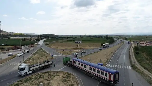 Ilgın'a vagonlar  gelmeye başladı