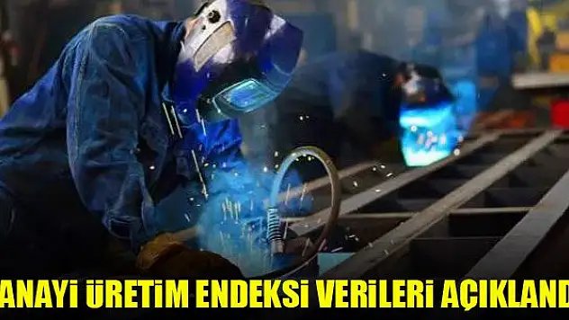 Sanayi üretim endeksi verileri açıklandı