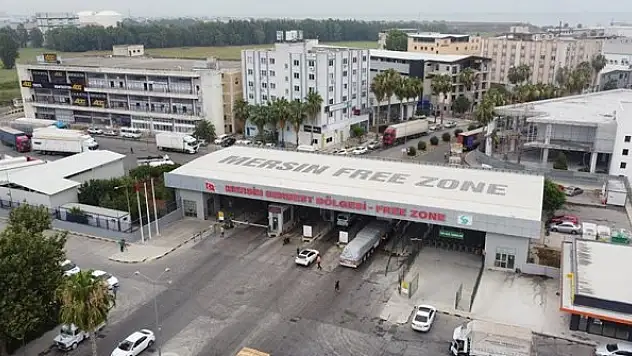 Mersin Serbest Bölgesi'nin 6 aylık ticaret hacmi 1,5 milyar dolara ulaştı