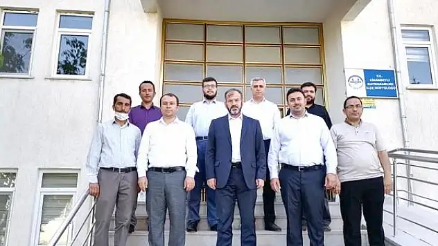 Müftü Öge Cihanbeyli'yi ziyaret etti