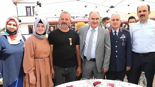 Özkan, şehit aileleri  ve gazilerle buluştu
