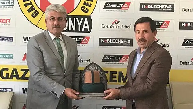 Başkan Kavuş ve Kılca'dan Gazeteciler Cemiyeti'ne ziyaret