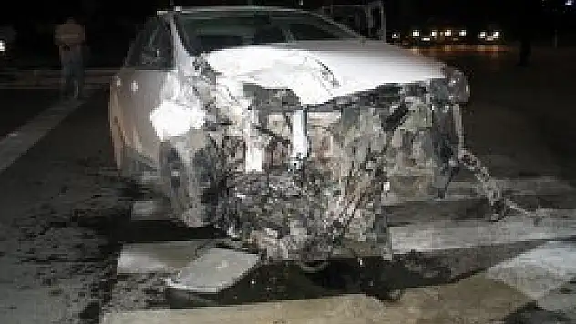 TRAFİK KAZASINDA 4 KİŞİ YARALANDI