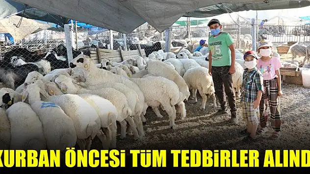Kurban öncesi tüm tedbirler alındı