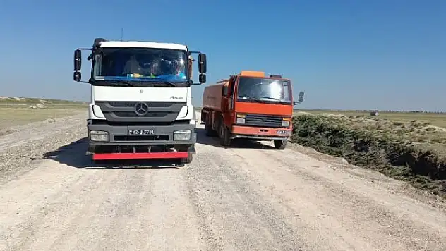 Çumra'da ekipler saha