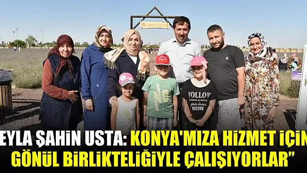 AK Parti Genel Başkan Yardımcısı Usta: Konya'mıza hizmet için gönül birlikteliğiyle çalışıyorlar
