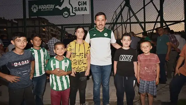 Karatay'daki örnek projeler gençleri mutlu ediyor