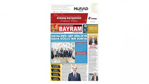 Bayram gazetesi bayilerde