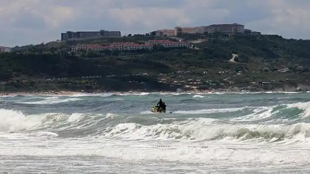 Şile'de yasağa rağmen denize giren bir kişi boğuldu