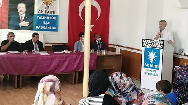 Yalıhüyük'te AK Parti Danışma Meclisi Toplantısı yapıldı