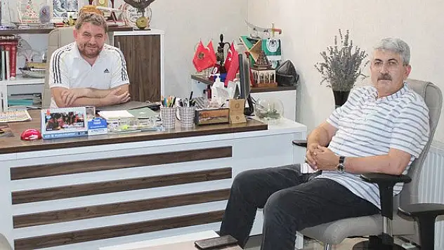 KGC Başkanı Özdemir'den Yeni Haber'e ziyaret