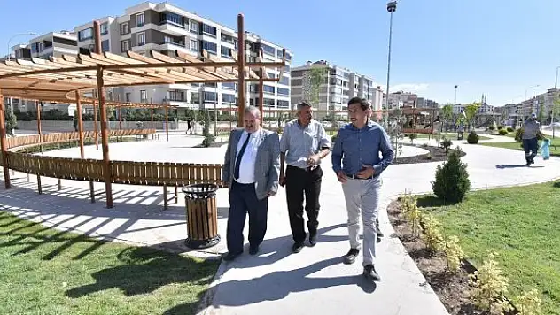 Karatay'da 40 park daha yılsonuna kadar ilçeye kazandıracak