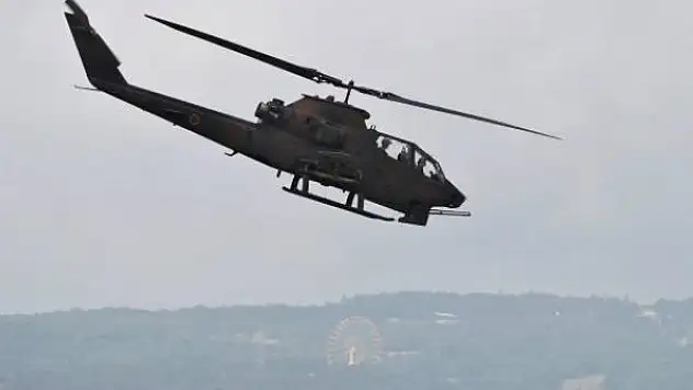 ABD askeri helikopteri pirinç tarlasına acil iniş yaptı