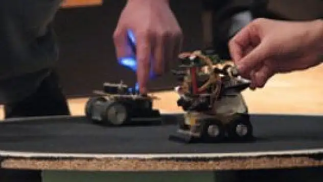 Adil Karaağaç Lisesi'nden  'Mini Sumo' birinciliği