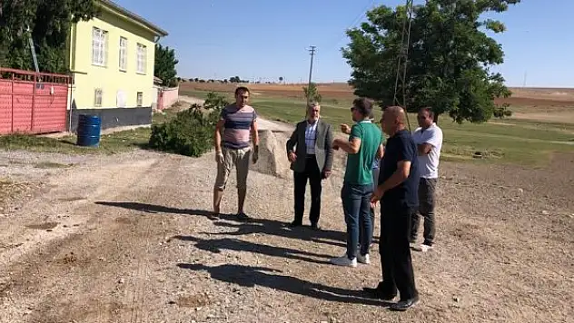 Kulu'da yollara  bakım yapılıyor