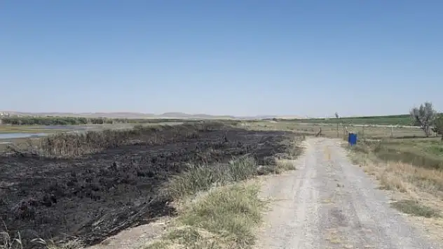 Konya'daki yangın büyümeden söndürüldü