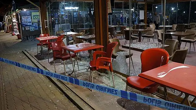 Edirne'de çay bahçesine silahlı saldırı