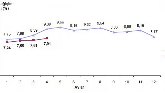 Tüketici Fiyat Endeksi, Nisan 2015