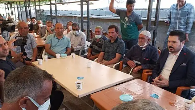 Savcı Sayan taziye için Konya'da