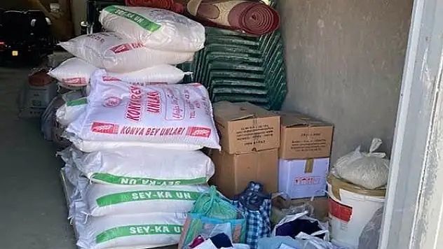 Beyşehir ve Yalıhüyük'ten Manavgat'a yardım