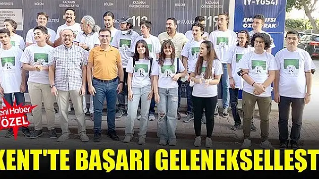 Kent'te başarı gelenekselleşti