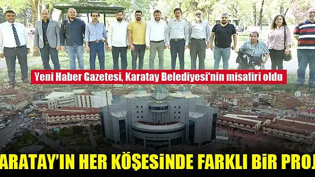 Karatay Belediyesi hizmet üretmeye devam ediyor
