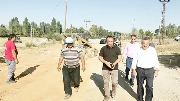 Seydişehir'de hummalı  çalışma devam ediyor