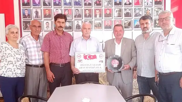 Şehit Aileleri Derneği'ne  MHP heyetinden ziyaret