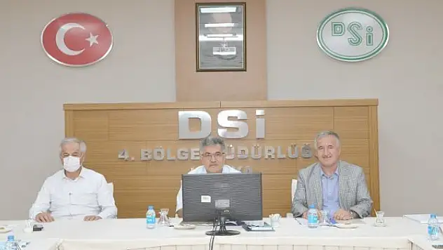 Afşar Barajı yol toplantısı yapıldı