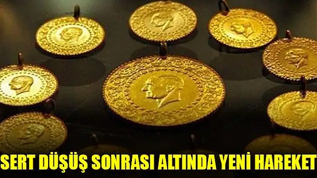 Sert düşüş sonrası altında yeni hareket