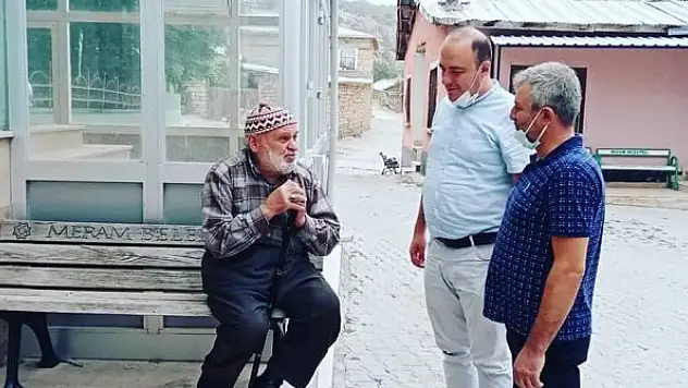 Meram'da mahalle ziyaretleri sürüyor