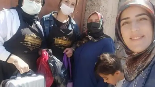 AK Partili kadınlardan örnek davranış
