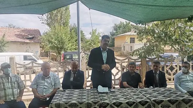 Milletvekili Erdem'den  Bozkır'a ziyaret