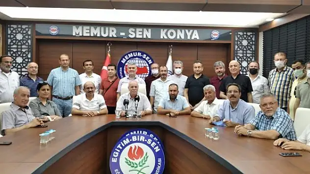 Memur-Sen Konya'dan 'yeni teklif sunulsun' önerisi