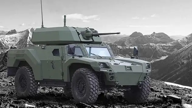 Zırhlı araç Akrep II'nin yeni versiyonu ilk kez IDEF 2021'de