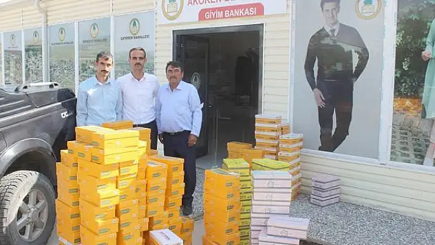 Milletvekili Kara'dan  giyim bankasına destek