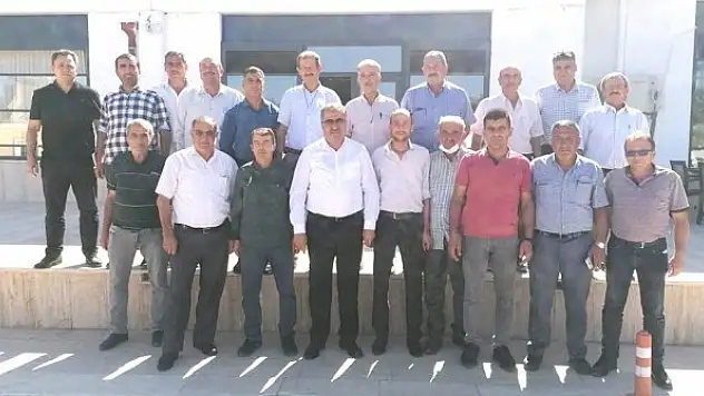 Ilgın'da muhtarlar  toplantısı yapıldı