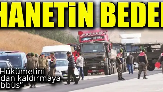 İhanetin bedeli!
