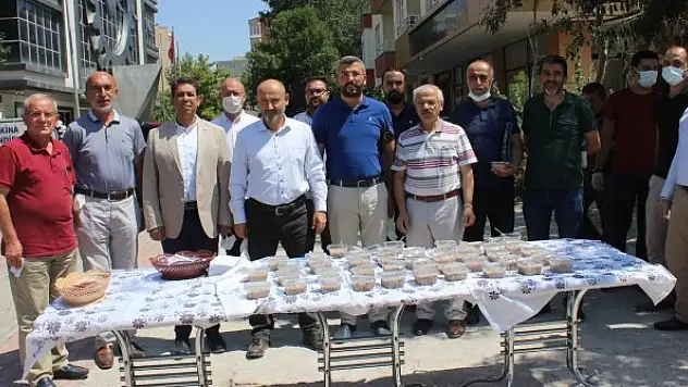 Makina Mühendisleri Odasında aşure ikramı
