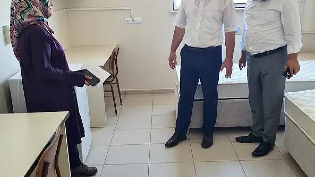 Yurtlarda denetim yapıldı
